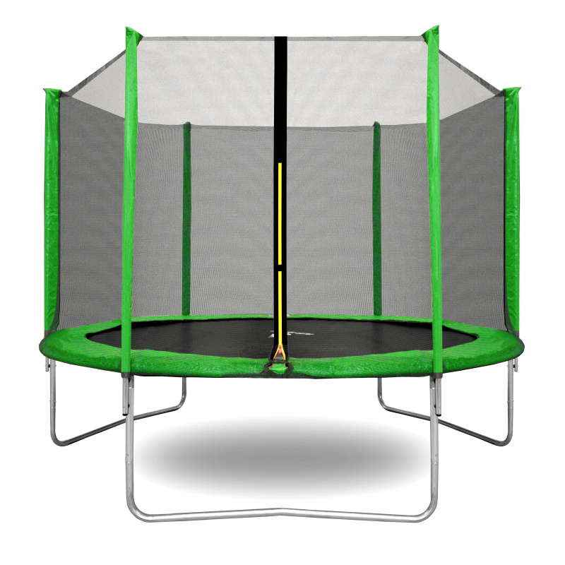 Aga SPORT TOP Trampolina 250 cm Jasnozielona + siatka ochronna