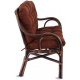 Aga Zestaw rattanowy BUTEO Choco Dark Brown