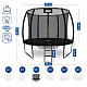 Aga SPORT EXCLUSIVE Trampolina 305 cm Czarna + siatka zabezpieczająca + drabinka