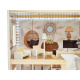 LULILO Domek dla lalek drewniany FLORO boho LED