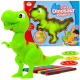 Dinozaur T-rex Rzutnik projektor + pisaki TA0048 uniwersalny