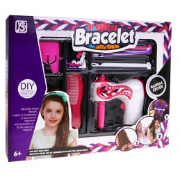 Zestaw do zaplatania warkoczyków dla dzieci 6+ Maszynka do włosów + Akcesoria