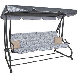Huśtawka ogrodowa Aga XXXL COMFORT LUX Prestige Grey