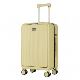 Aga Travel Walizka podróżna MR4671 Beżowa