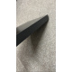 Aga Półka ścienna 60x23,5 cm Czarna 2DAZ608 - II. JAKOŚĆ