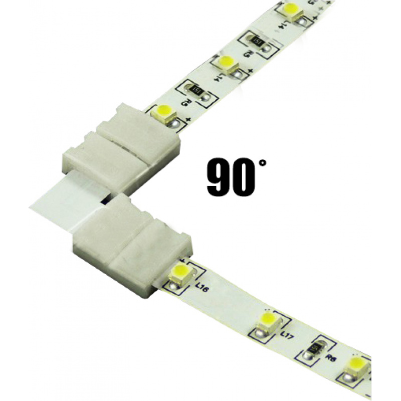 Łącznik narożny do taśmy LED 3528 8mm 2pin