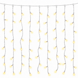 Linder Exclusiv Christmas Light Rain 160 LED ciepła biel