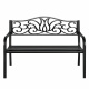Ławka ogrodowa metalowa Aga MR2045 127x60x89 cm