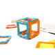 Klocki magnetyczne kolorowe  MAGICAL MAGNET 52SZT