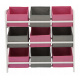 Aga Dziecięcy organizer z 9 pudełkami 65x28x60 cm