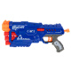 Pistolet na piankowe strzałki maszynowy Blaze Storm + 10 strzałek niebieski