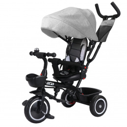 Aga Wielofunkcyjny Rowerek Trójkołowy MR1468 Szary