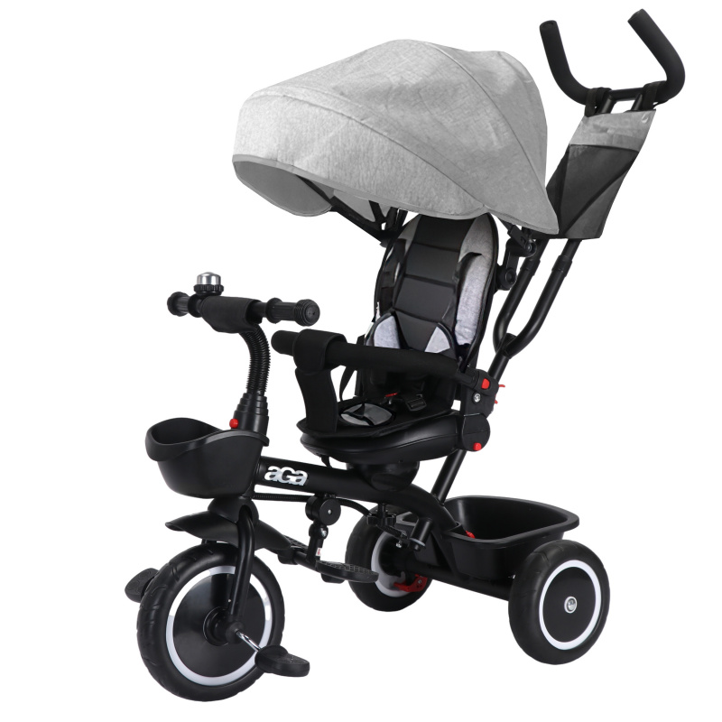 Aga Wielofunkcyjny Rowerek Trójkołowy MR1468 Szary