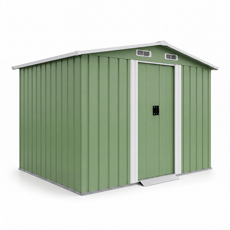 Aga Domek ogrodowy 236x174x190 cm Jasnozielony