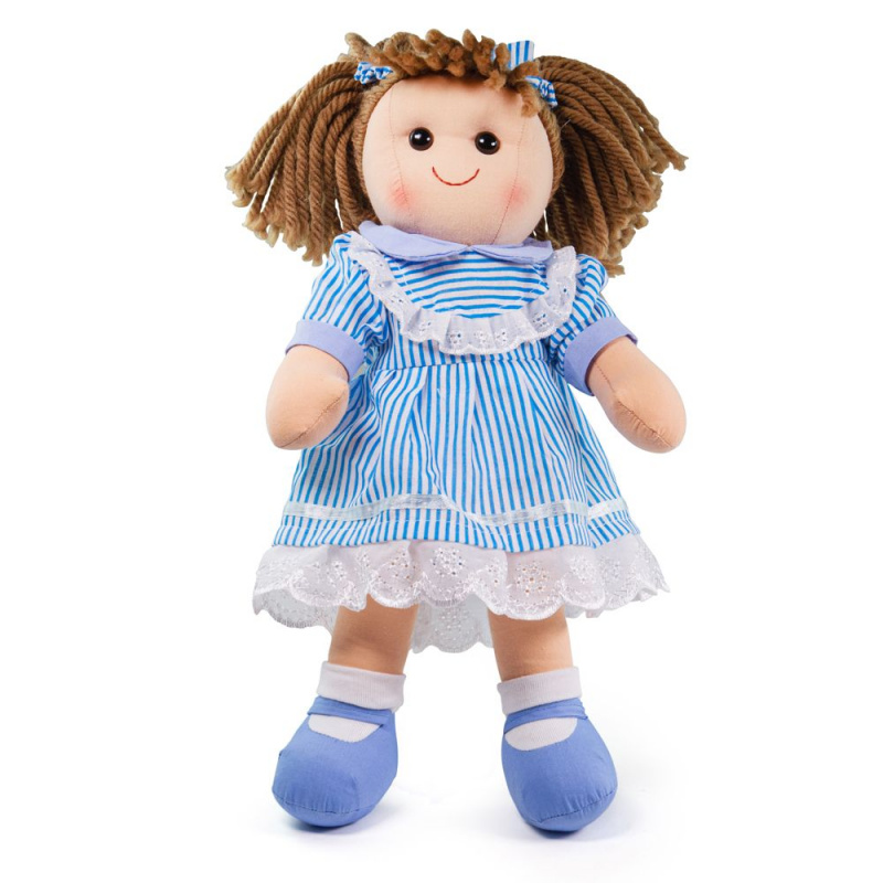Bigjigs Toys Lalka materiałowa Amelia 38 cm 2DZ165 - II GATUNEK