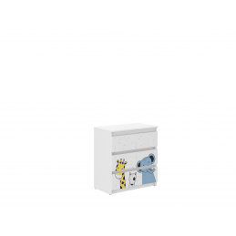 Zabawki drewniane Mini Zoo R-3 komoda