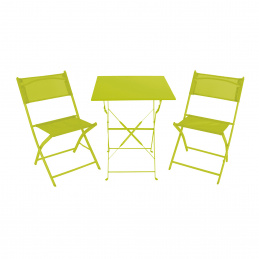 Linder Exclusiv Zestaw ogrodowy BISTRO SET Zielony
