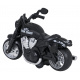 Metalowy Motocykl Czarny z Funkcją Świateł i Dźwięku