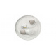 Plafon LED Lampa Sufitowa 2x E27 + 2x Zarówka Philips E27 10W 1055lm