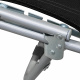  Leżak Aga MR4255-Black czarny