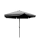 Linder Exclusiv Parasol MC2008 300 cm Dark Grey