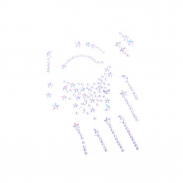 Aga4Kids Samoprzylepne cyrkonie DS8113BT