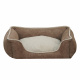 Aga kanapa dla psa DS324 odcienie brązowego 70 cm x 60 cm