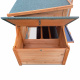 Aga KURNIK Z WYBIEGIEM DREWNIANY DLA 4-6 KUR 198x75x103 cm