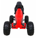 Duży Gokart Strong na pedały dla dzieci Czerwony + Obciążenie 100 kg + Koła EVA + Hamulec ręczny + Sportowy fotel