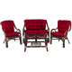 Aga Ratanova zestaw BUTEO Choco Maroon