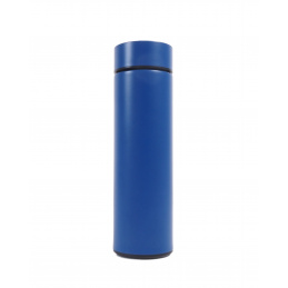 Aga Termos z wyświetlaczem LED 500 ml Niebieski DS2703-BLUE