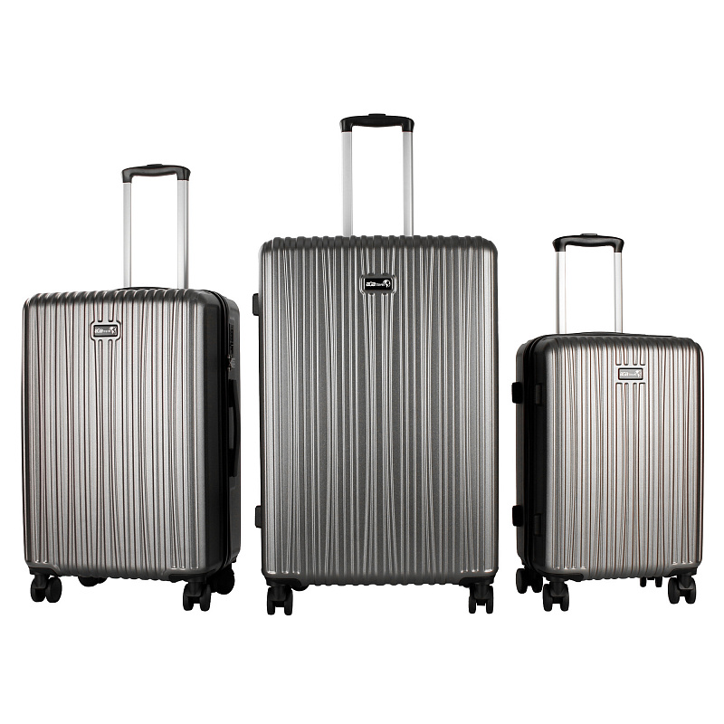 Aga Travel Zestaw walizek podróżnych Ciemnoszary - 2.GATUNEK