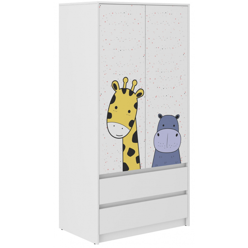 Zabawki drewniane szafa dla dzieci Mini ZOO B-9