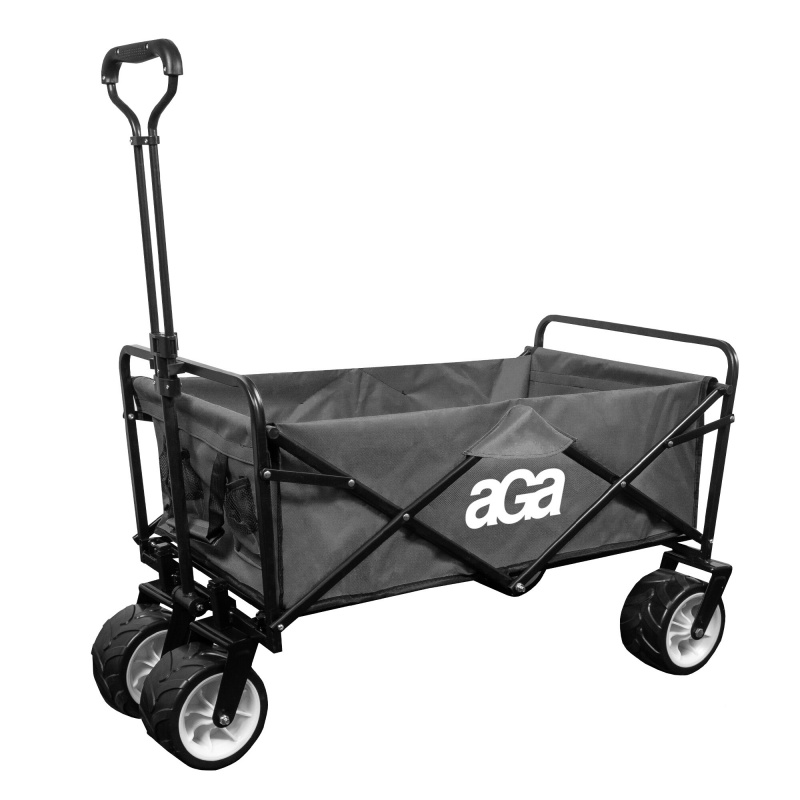 Składany wózek transportowy Aga MR4611 Szary