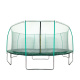 Aga SPORT FIT Trampolina 500 cm ciemnozielona + siatka ochronna wewnętrzna
