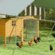 Aga Wybieg Klatka z plandeką dla kur 3x6x1,95 m