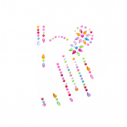 Aga4Kids Samoprzylepne cyrkonie DS8113BB