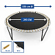 Aga Mata do trampoliny 335 cm (64 oczka)