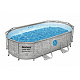 Basen stelażowy Power Steel Swim Vista z oknem 427x250x100 14x8FT BESTWAY 7w1