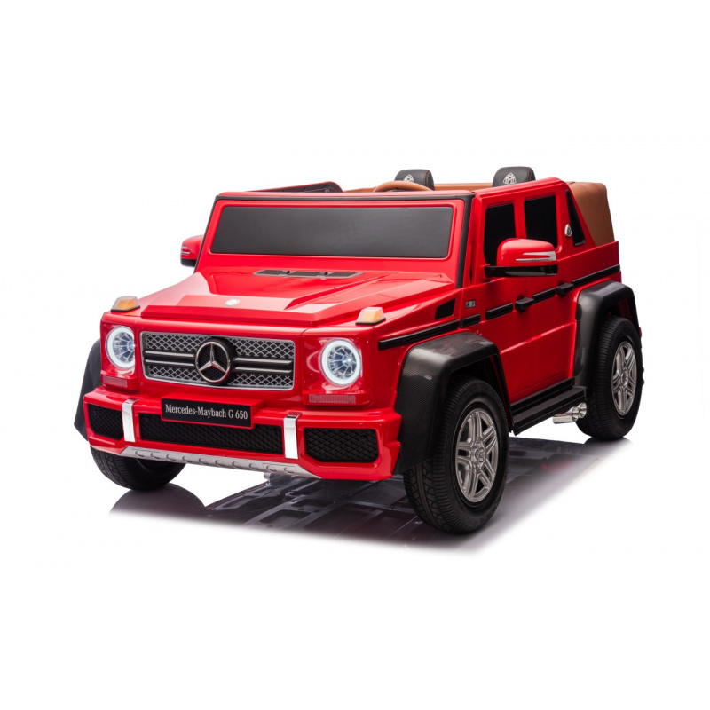 Pojazd Mercedes Benz MAYBACH G650 Czerwony