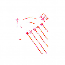 Aga4Kids Samoprzylepne cyrkonie DS8113AM