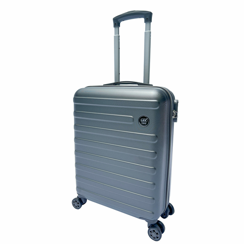 Linder Exclusiv Walizka podróżna Gray 2CZ033 - II. JAKOŚĆ