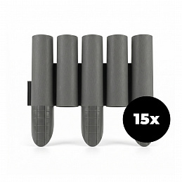 Aga Ogrodowy plastikowy obrzeże 29,5x25,5x5,4 cm 15 sztuk
