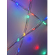 Lampki LED łańcuch sznur wąż ślub wesele 10m 100LED multikolor