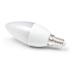 Żarówka LED C37 - E14 - 3W - 270 lm - biała zimna