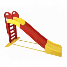 Aga4Kids Ślizgawka z uchwytem 243 cm czerwono-żółta