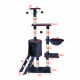 Aga Drapak dla kota 55x36x136 cm Ciemnoszary