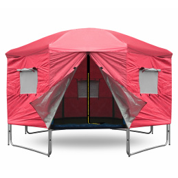 Aga Namiot na trampoline 366 cm (12 ft) Różowy