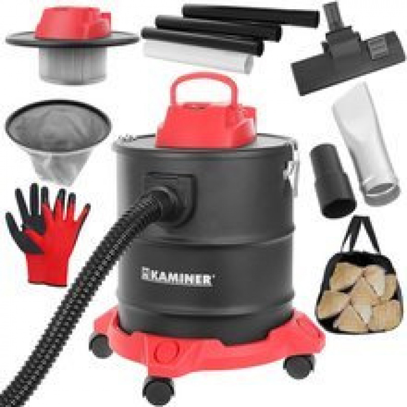 Elektryczny odkurzacz do popiołu 20l 1600W żaroodporny Kaminer 2DAZ088