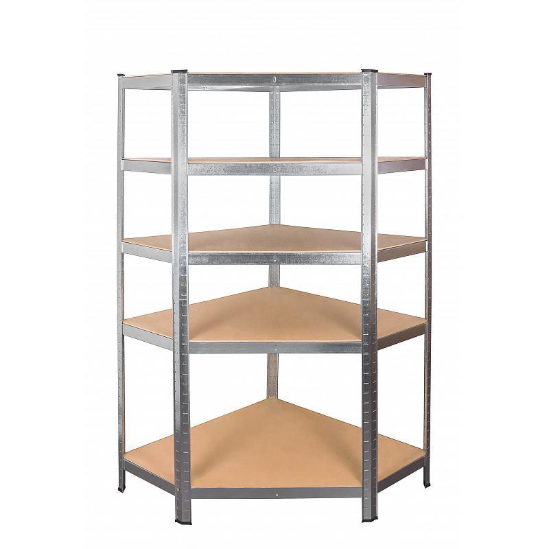 Półka narożna Aga metalowa 180x90x40 cm 5 półek 2DAZ297